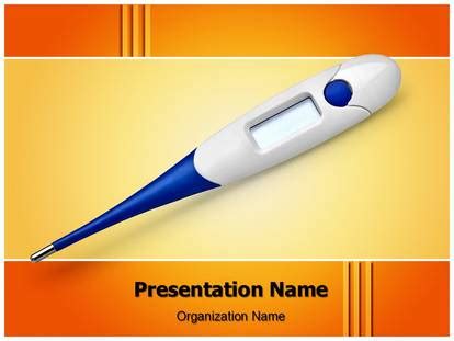 Thermometer Template Powerpoint