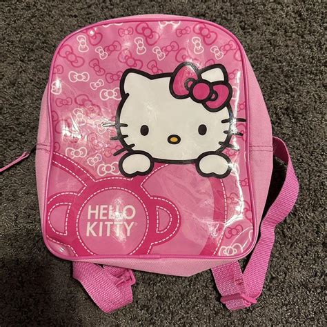 hello kitty mini backpack... - Depop