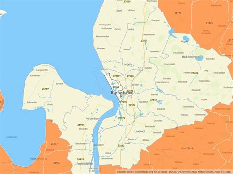 Postleitzahl 27568 • 2 Orte im Postleitzahlengebiet