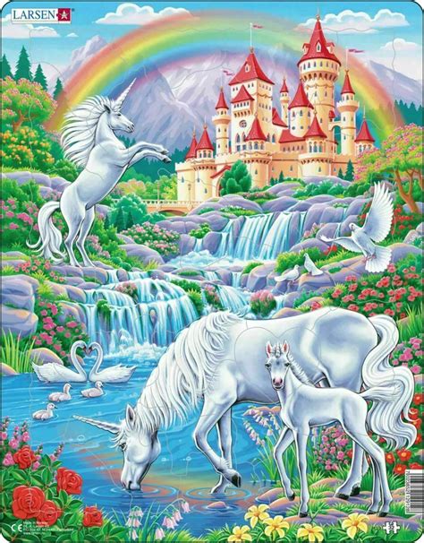 Unicorn 32 Piece Childrens Educational Jigsaw Puzzle