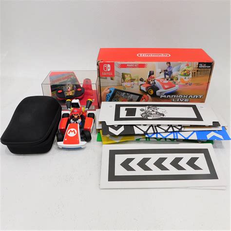 Buy the Mario Kart Live Home Circuit IOB & Carrera RC Mini Mario Kart ...