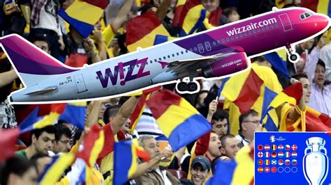 Wizz Air a lansat zboruri speciale pentru fanii României la Euro 2024