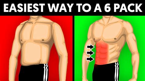 Easiest Way To Get Pack Abs Youtube