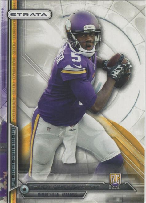 2014 Topps Strata Teddy Bridgewater Rookie EBay