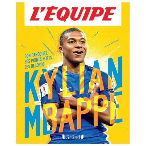 L Équipe Kylian Mbappé Album documentaire sur le football À