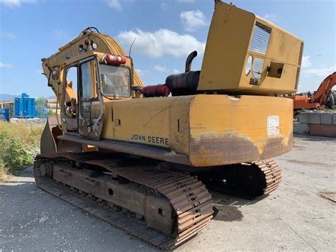 John Deere 790dlc Excavator Bad Engine No Bucket Comes With Thumb