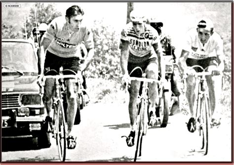 Eddy MErckx Lucien Van Impe Joop Zoetemelk Tour 71 Bike Joop Van