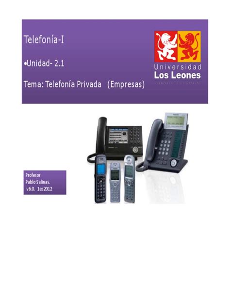 PDF 2 1b Centrales Privadas PBX PABX 1 DOKUMEN TIPS