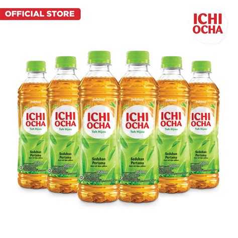 Jual Ichi Ocha Green Tea Ml X Pcs Shopee Indonesia