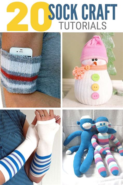 20 Simple And Easy Crafts To Make With Socks The Crafty Blog Stalker