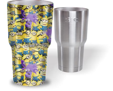 Purple and Yellow Minions Pattern