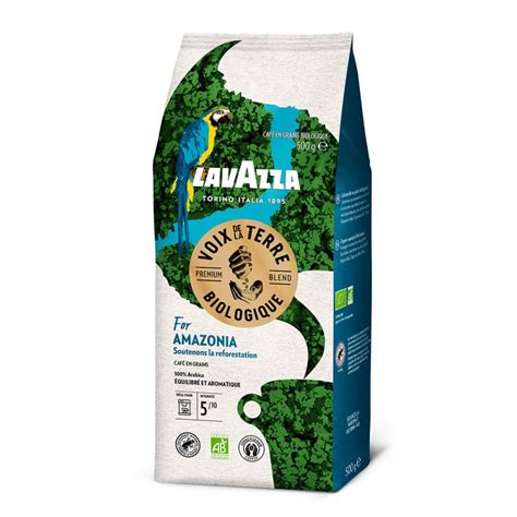 Lavazza Voix de la Terre For Amazonia 500gr café grains BIO