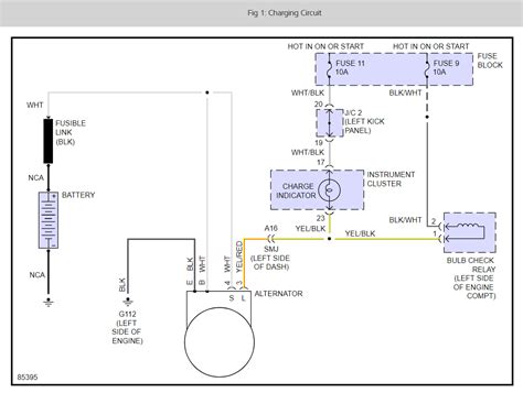 2 wire nissan alternator wiring diagram 3 wire alternator wiring