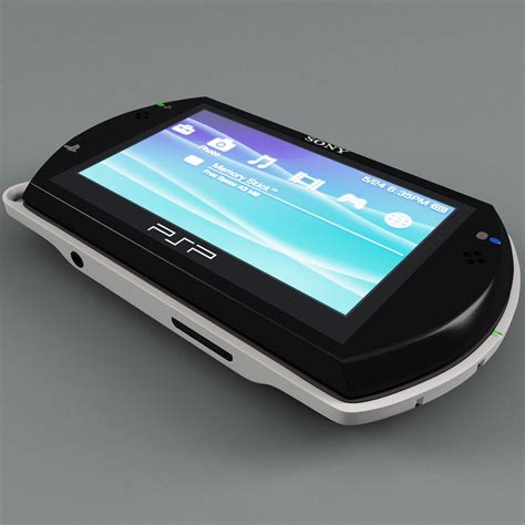 3d model sony psp n1008 black