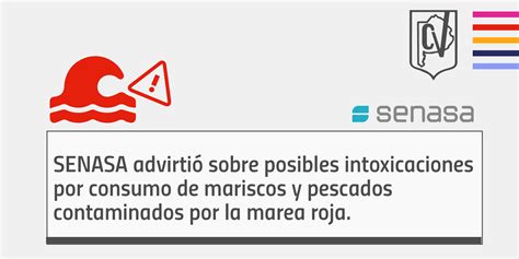 Alerta por Marea Roja Intoxicación por consumo de mariscos y pescados