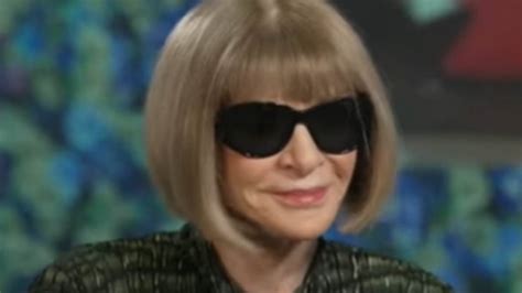 Vogues Anna Wintour Reveals Why She Always Wears Sunglasses Even