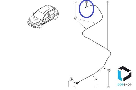 Замок лючка бензобака РЕНО 788276143R оригинал