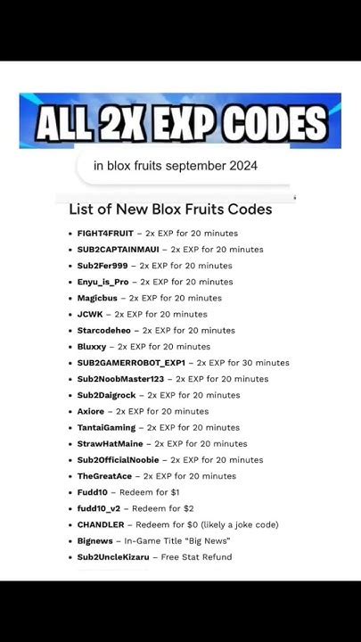exp code  blox fruit youtube