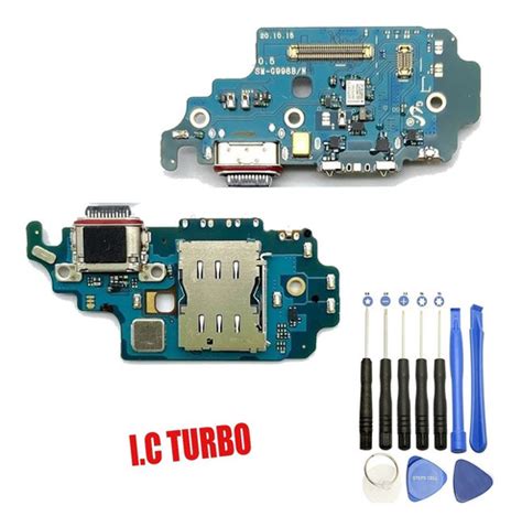 Placa Conector De Carga Ubs Compativel S21 G991 Manutenção Frete Grátis