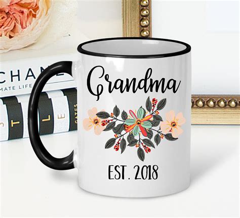 New Grandma Mug Grandma Mug Grandma To Be Mug Grandma Etsy