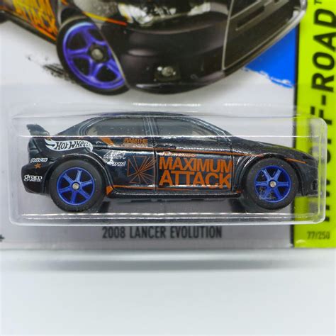 Hotwheels Hot Wheels Mitsubishi Evo Evolution Lancer Super Treasure Hunt STH Hobbies Toys