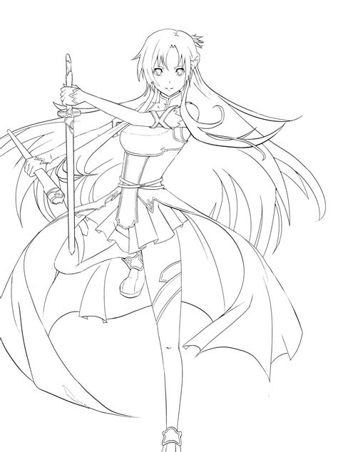 Kirito Coloring Pages At GetColorings Free Printable Colorings