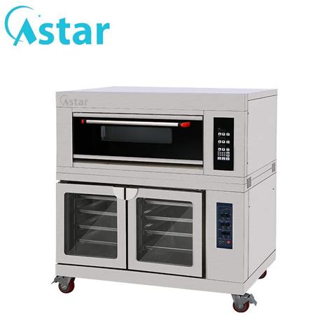 Astar Deck Trays Electric Combination Oven With Computer Panel