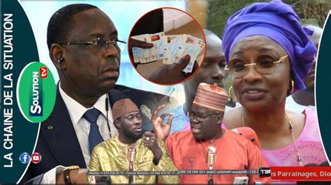 Parrainage Mimi Toure Accuse Macky Sall Baye Assane Tacle Severement