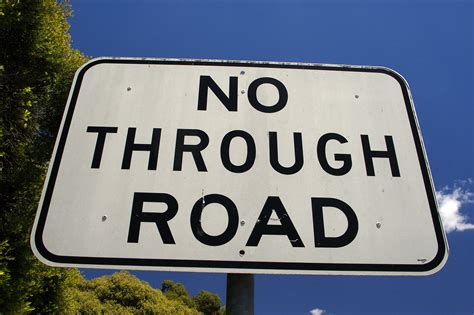 File:No Through Road sign.jpg