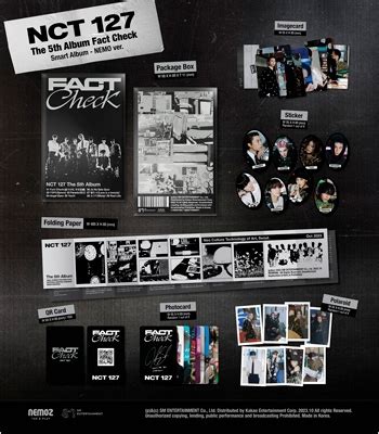 The Th Album Fact Check Qr Ver Nct Hmv Books Online