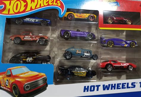 MATTEL HOT WHEELS PACK X 10 AUTITOS Crecer Imaginando