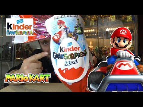 Apro L Uovo Di Pasqua KinderGranSorpresa Di Mario Kart 2024 YouTube