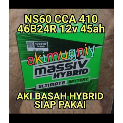 Jual Aki Ns Hybrid Basah V Ah B R Avanza Xenia Terios Rush Apv