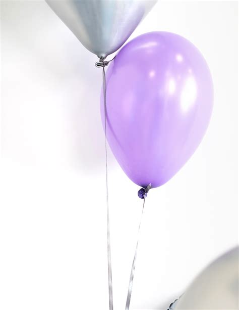 Party Zubehör Deko Luftballons 12 Stück pastell lila 28 cm günstige