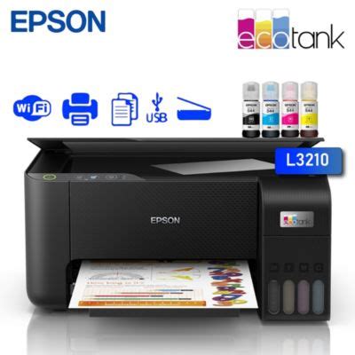 Impresora Epson L Ecotank Imprime Copiadora Esc Ner Epson