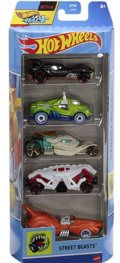 Hot Wheels Pak Autka Zestaw Street Beasts Htv Cena Opinie Samochody I