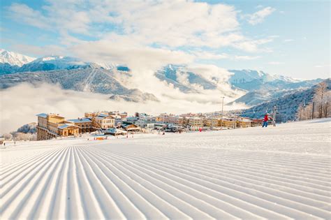 Krasnaya Polyana Resort Ski Resort Guide Snow Forecast