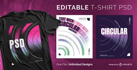 T-Shirt Design Templates | Editable PSDs