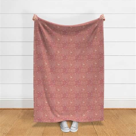 Rose Gold Faux Glitter Sparkles Fabric Spoonflower