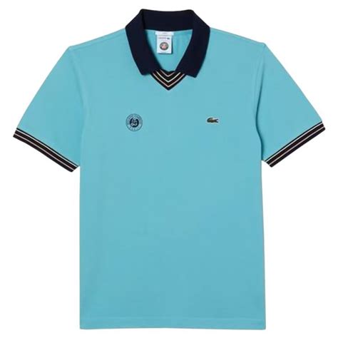 Polo Da Tennis Da Uomo Lacoste Sport Roland Garros Edition V Neck Polo