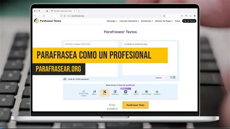 Parafrasear Org Revisi N Parafrasea Como Un Profesional Youtube