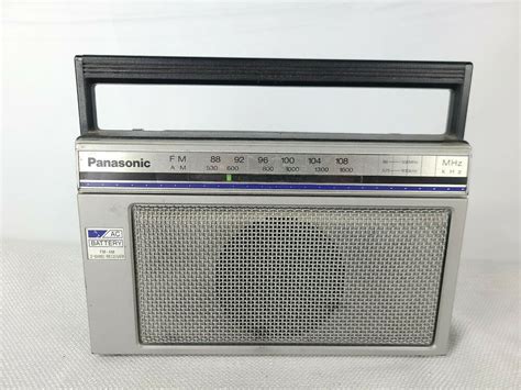 Vintage Panasonic Portable Am Fm Radio Rf 538a Ac Dc For Sale Online