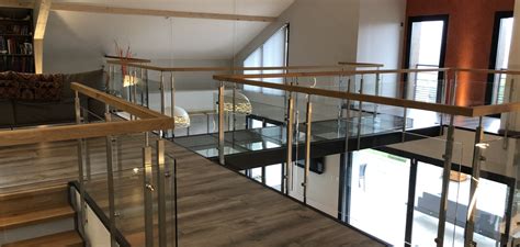 Fant Me Commodit Poubelle Garde Corps Escalier Verre Sur Mesure En