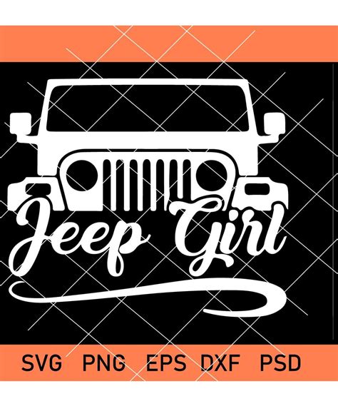 Jeep Girl Svg Jeep Svg Jeep Svg Cut Files Car Svg Svg Hubs