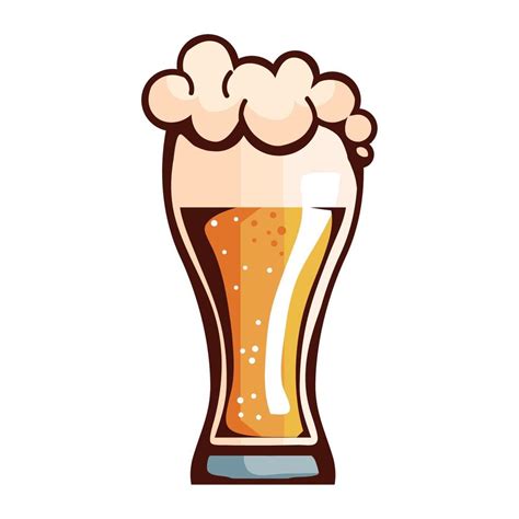 Beer Glass Drink 11252520 Vector Art At Vecteezy