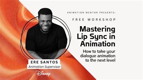 Free Workshop: Mastering Lip Sync in Animation