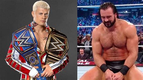 5 Reasons Why Cody Rhodes Should Dethrone Roman Reigns Not Drew Mcintyre