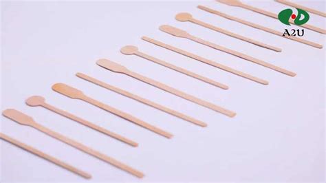 Support Customize Individually Wrapped Birch Wood Coffee Stirrer Sticks