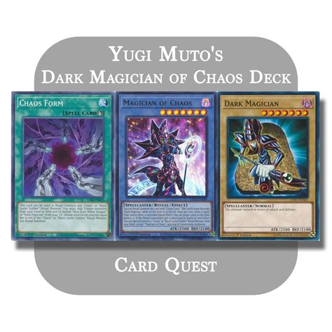 Buy Complete Deck for Yu-Gi-Oh! - Yugi Muto's Dark Magician of Chaos ...