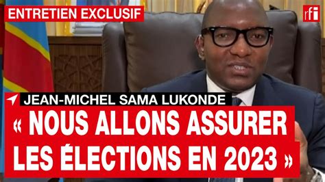 Rdc Jean Michel Sama Lukonde Premier Ministre Nous Allons